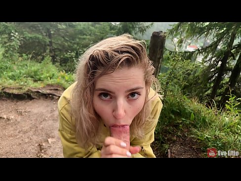 ❤️ Fáinleogann cailín cum tar éis blowjob poiblí - Eva Elfi ❌  Físeán fuck  linn ﹏